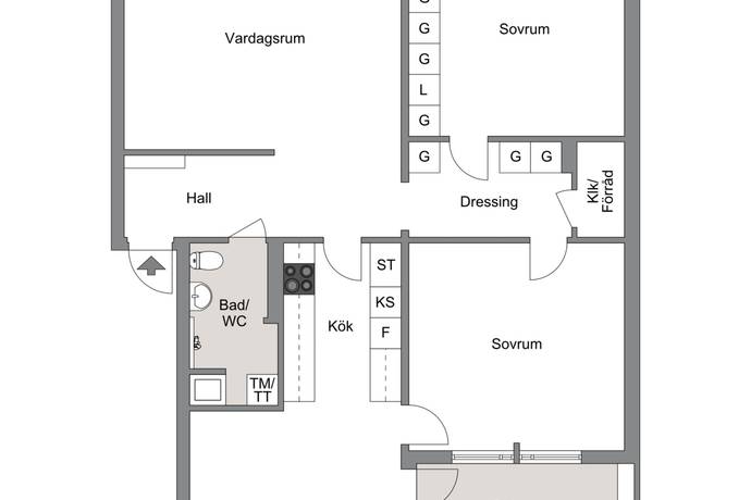 4 rum Lägenhet på Karlgårdsvägen 20 Sörböle Skellefteå kommun - bild 32