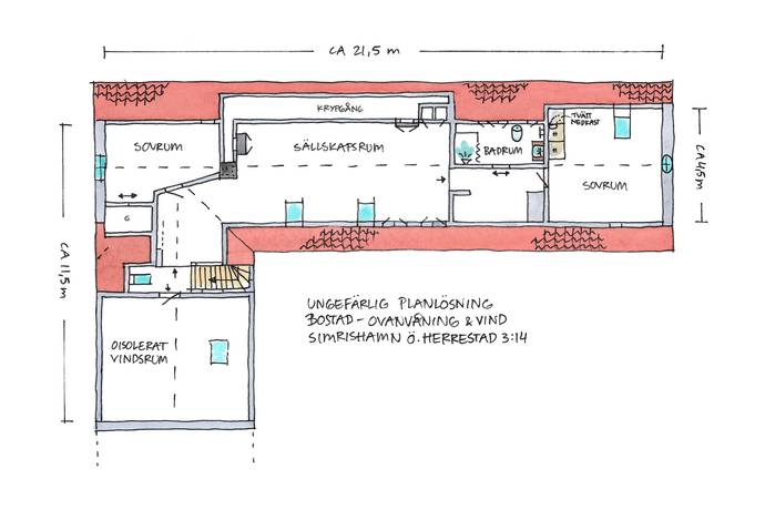 5 rum Villa på Löneboställsvägen 41 Simrishamns kommun - bild 28