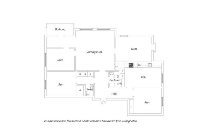 5 rum Lägenhet på  Bygatan 39 Huvudsta Solna kommun - bild 36