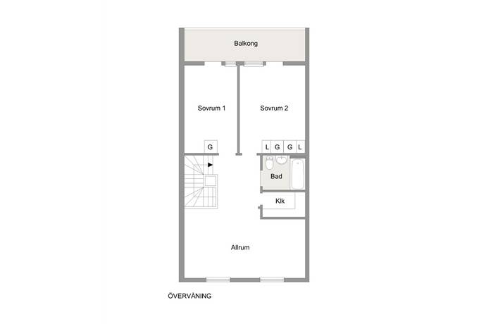 4 rum Radhus på Banmästargränd 20 Krylbo Avesta kommun - bild 40