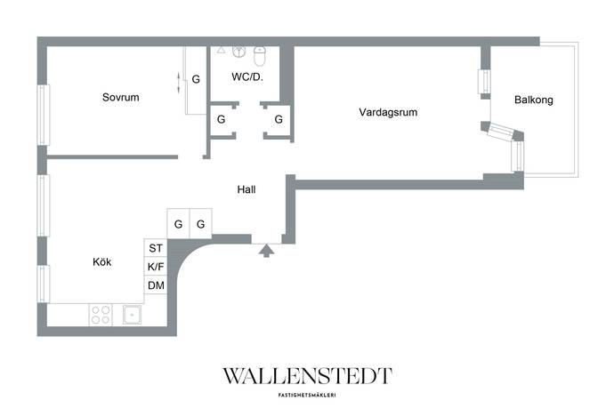 2 rum lägenhet på Hertig Karls Allé 75B Örebro, Örebro kommun - bild 4