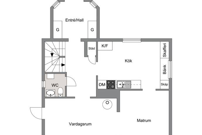 5 rum Villa på Kungsvägen 2 Hörnefors Umeå kommun - bild 44