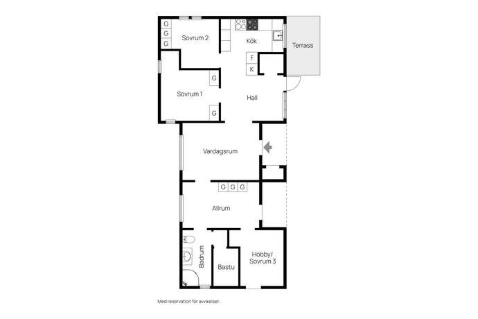 6 rum Villa på Hanövägen 47 Sjötorp Gävle kommun - bild 35
