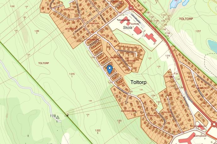 7 rum Radhus på Domaredansen 2 Toltorpsdalen Mölndals kommun - bild 44