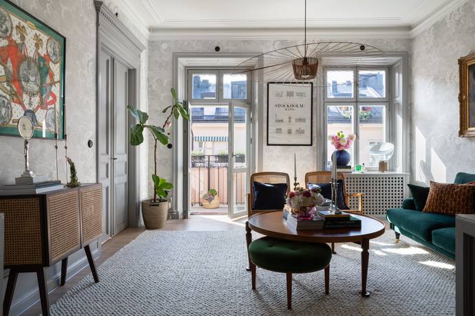 2 rum lägenhet på Grev Turegatan 52B Östermalm, Stockholms kommun - bild 1