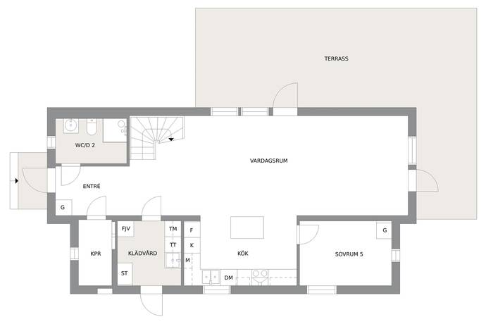 7 rum Villa på Kardborrevägen 3 Sorunda Nynäshamns kommun - bild 37