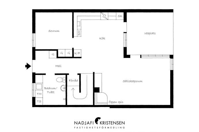 5 rum Radhus på Forellvägen 5B Malen Båstads kommun - bild 22