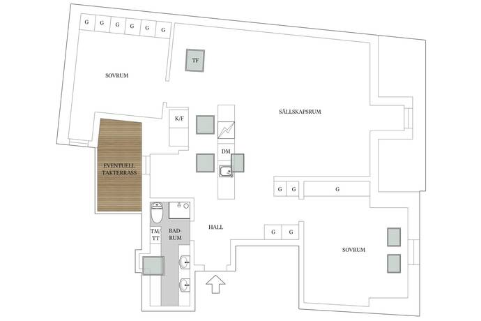 3 rum Lägenhet på Östergatan 28 City Malmö kommun - bild 37