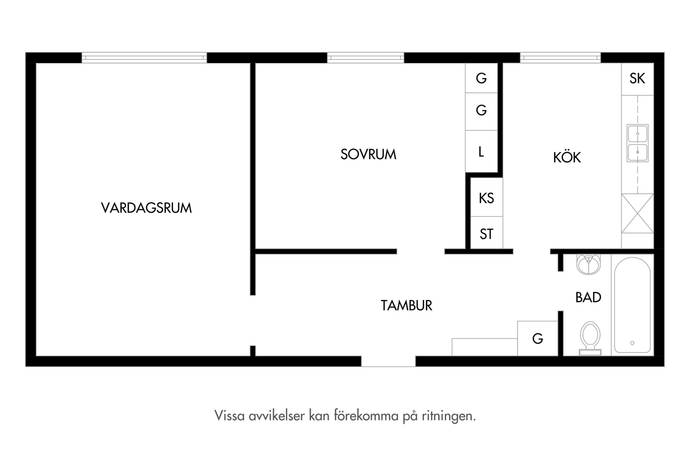 2 rum Lägenhet på Bielkegatan 13A Lunden Göteborgs kommun - bild 16