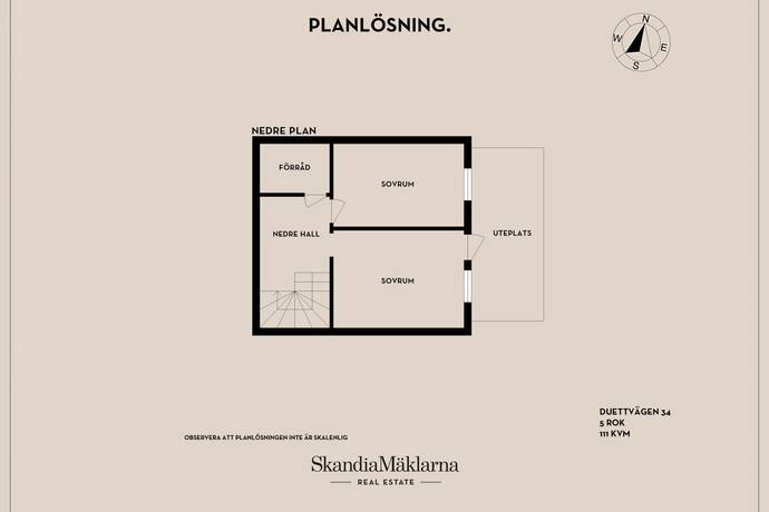 5 rum Radhus på Duettvägen 34 Östra Skogås Huddinge kommun - bild 34