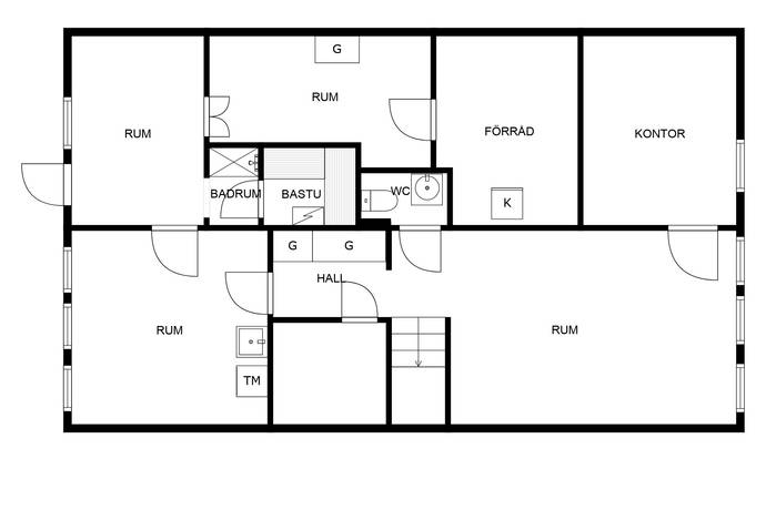 6 rum Villa på Stationsvägen 32 Björnlunda tätort Gnesta kommun - bild 31