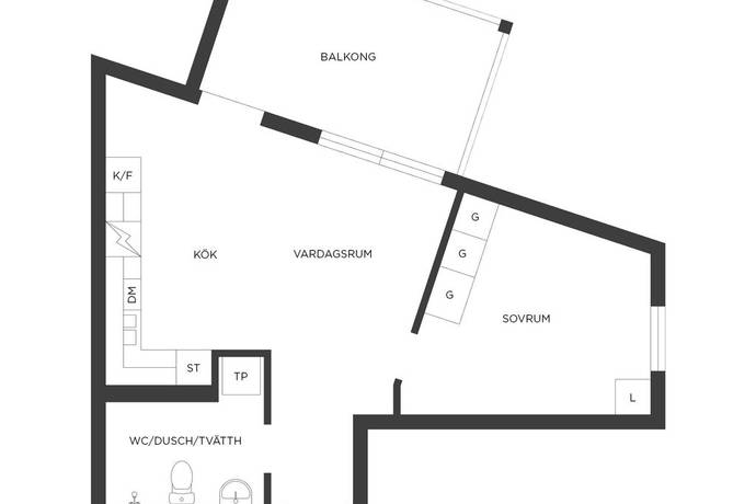 2 rum Lägenhet på Lindholmsallén 51 Lindholmen Göteborgs kommun - bild 17