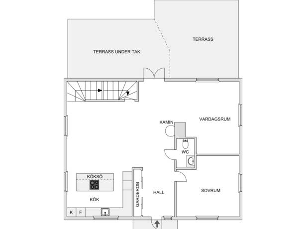 284 m² Villa på Kalmarvägen 30 Rimforsa Kinda kommun - bild 34