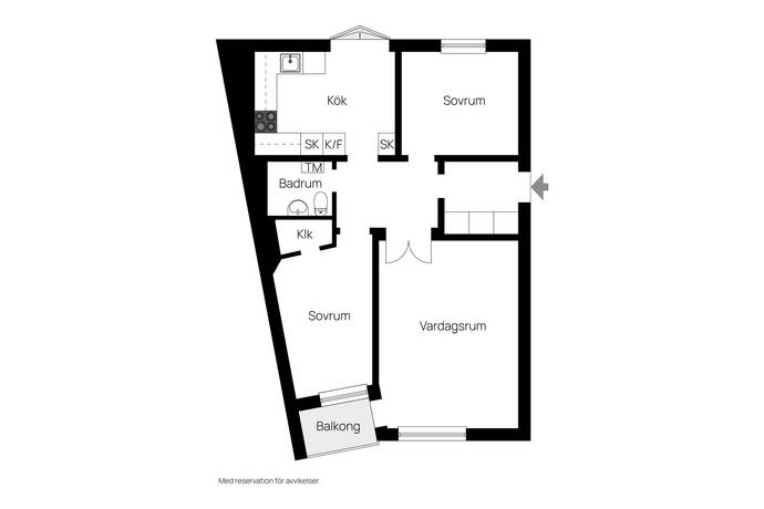 3 rum Lägenhet på Narvavägen 29 Krumeluren/Hammarby Västerås kommun - bild 35
