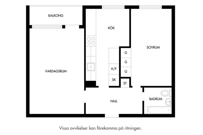 2 rum Lägenhet på Albinsrogatan 41 Borgmästaregården Malmö kommun - bild 26