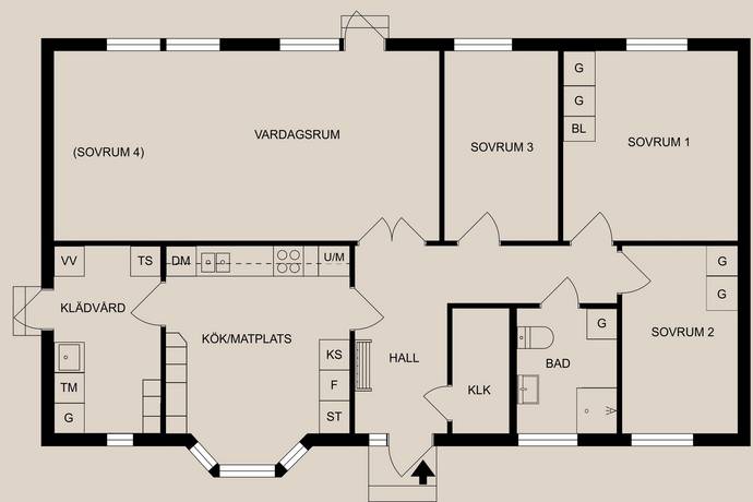 4 rum Villa på Betesvägen 11 Loddby Norrköpings kommun - bild 36