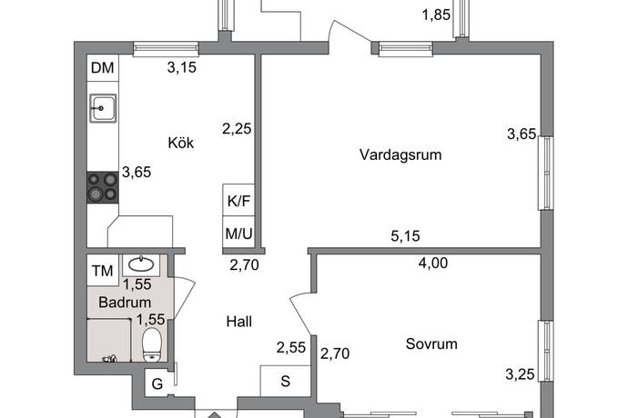 2 rum Lägenhet på Toleredsgatan 11 Slättadamm- C  Hisingen Göteborgs kommun - bild 17