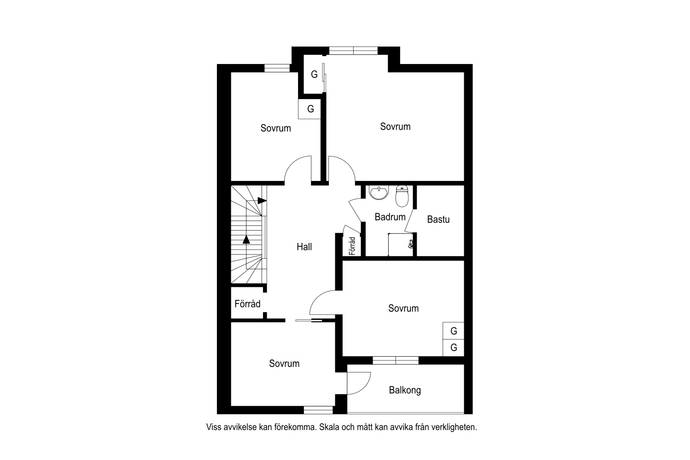 138 m² Radhus på Körsbärsvägen 26 Böleäng Umeå kommun - bild 35