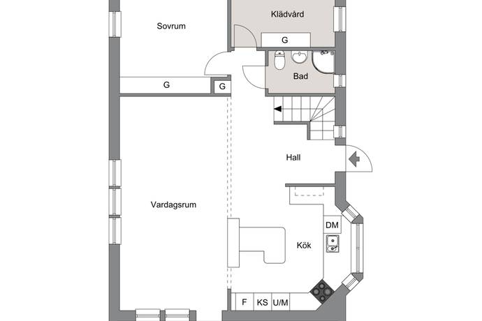 7 rum Villa på Kravattvägen 6 Röbäck Umeå kommun - bild 56
