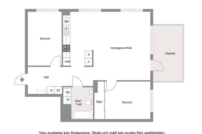 3 rum Lägenhet på Forskargränd 3 Ursvik Sundbybergs kommun - bild 32