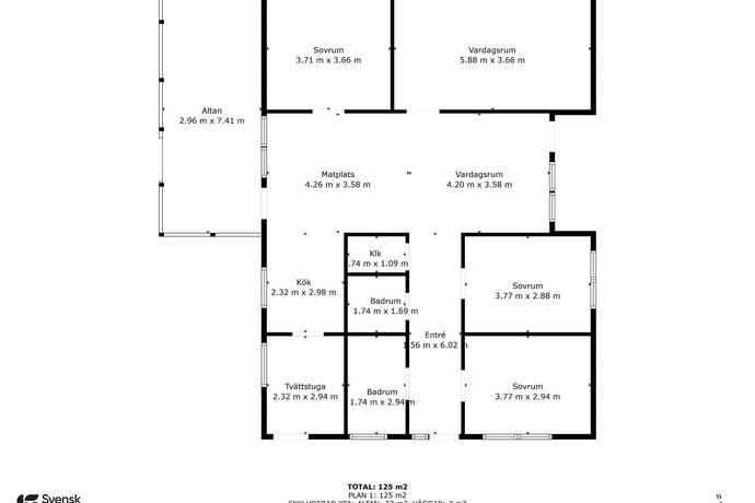 5 rum Villa på Löparvägen 9 Växjö Växjö kommun - bild 38