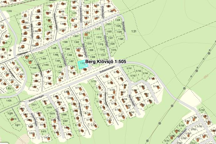 Tomt på Blåbärsstigen 10 Storhogna Bergs kommun - bild 7