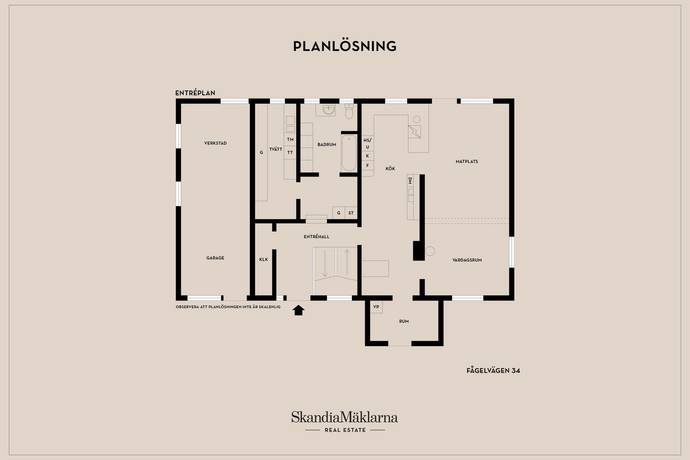 7 rum Villa på Fågelvägen 34 Trollbäcken Tyresö kommun - bild 29