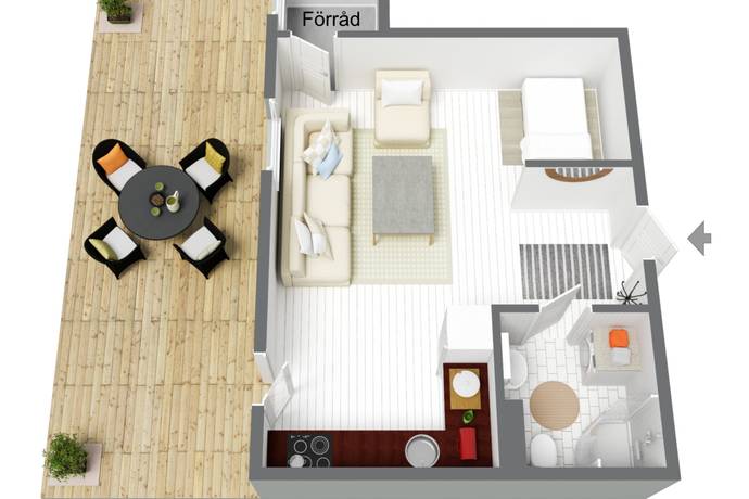1 rum Lägenhet på Värdsholmsgatan 3 Södertälje kommun - bild 15