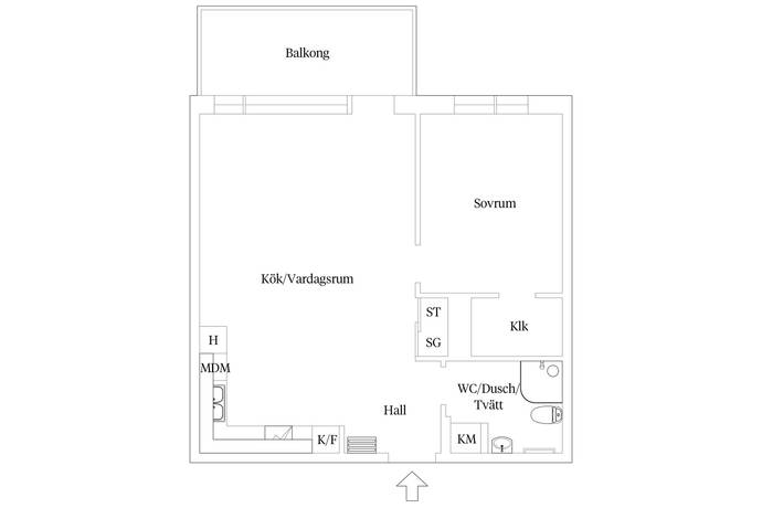 2 rum Lägenhet på Norra Fjädermolnsgatan 38 Länsmansgården Göteborgs kommun - bild 18