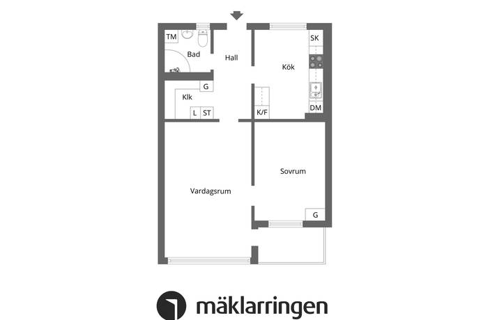 2 rum Lägenhet på Mirabellbacken 9, 2tr Hässelby Strand Stockholms kommun - bild 18