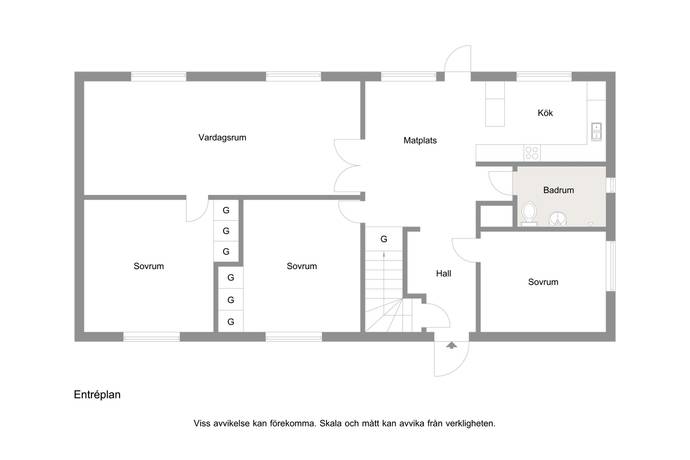 4 rum Villa på Gersillagatan 32 Centralt I Kungsör Kungsörs kommun - bild 33