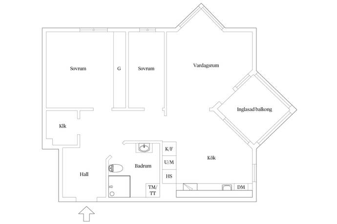 3 rum Lägenhet på Albinsrogatan 1C Borgmästaregården Malmö kommun - bild 18