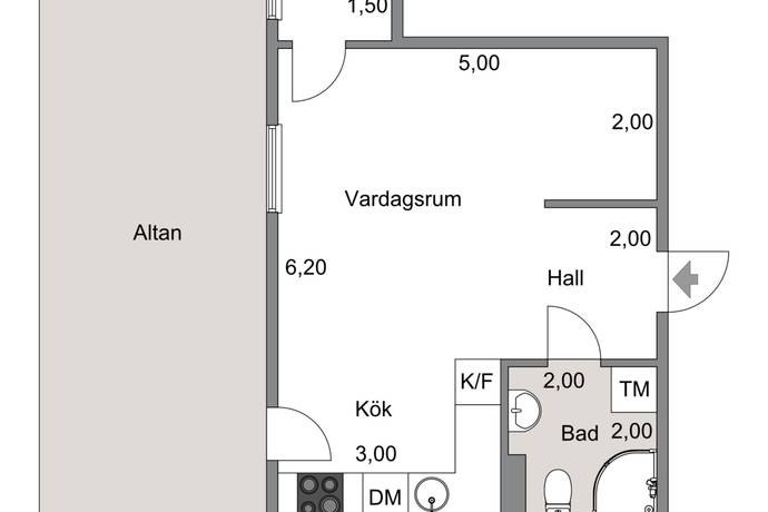 1 rum Lägenhet på Värdsholmsgatan 3 Södertälje kommun - bild 14