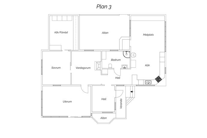 4 rum Villa på Mosjön 221 Mosjön Sundsvalls kommun - bild 32