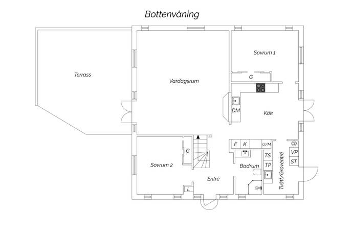 6 rum Villa på Backsippevägen 3 Kämpinge Vellinge kommun - bild 34