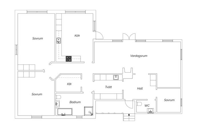 5 rum Villa på Tranas väg 10 Fjordsidan Kungsbacka kommun - bild 33