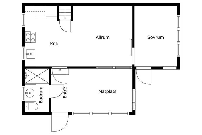3 rum Fritidshus på Filippagången 374 - Ärtholmens Sommarstad Ärtholmens Sommarstad Malmö kommun - bild 19