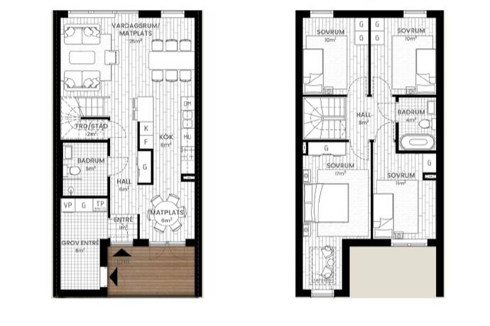 5 rum Radhus på Åbyholmsvägen HUS 02 Åbyholm Vallentuna kommun - bild 12