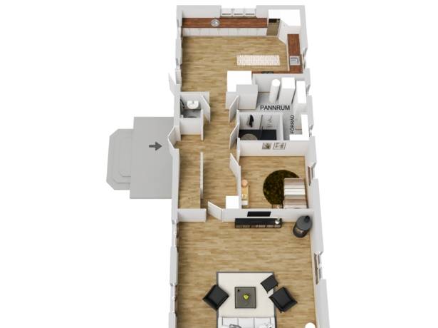 7 rum Villa på Klubbvägen 5 Rosvik Piteå kommun - bild 50