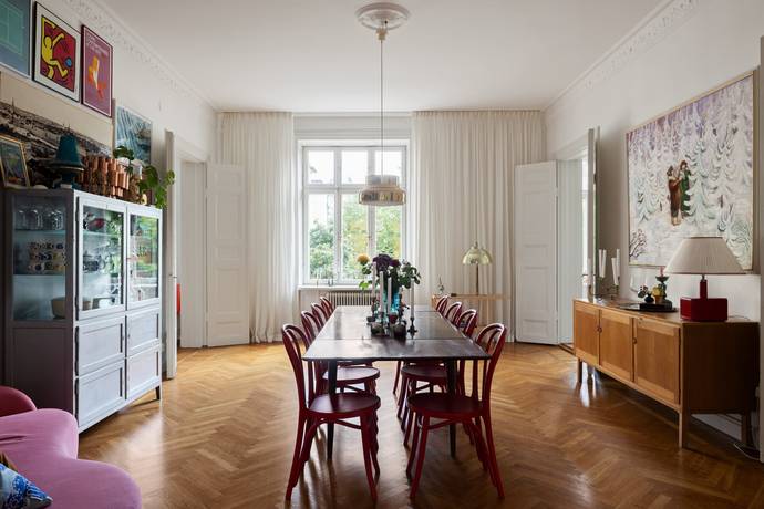 6 rum lägenhet på Roslagsgatan 11, 2 tr Vasastan, Stockholms kommun - bild 2