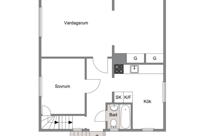 3 rum Villa på Pengabergsvägen 33 Pengaberget Karlshamns kommun - bild 14