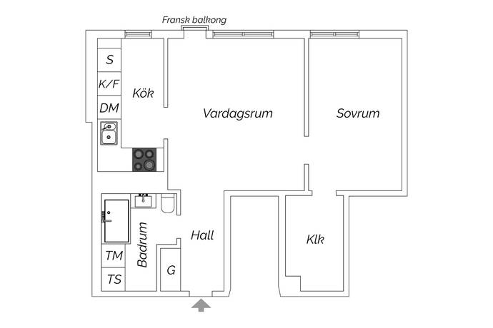 2 rum Lägenhet på Linnégatan 74 Linné Göteborgs kommun - bild 23