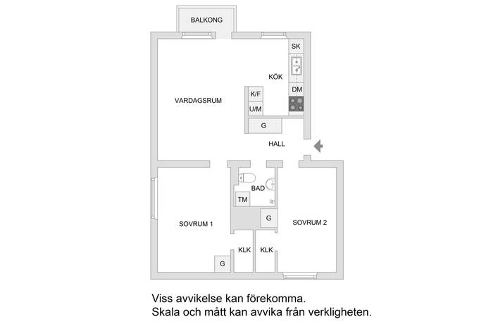 3 rum Lägenhet på Sofielundsplan 53 2tr Blåsut/Johanneshov Stockholms kommun - bild 31