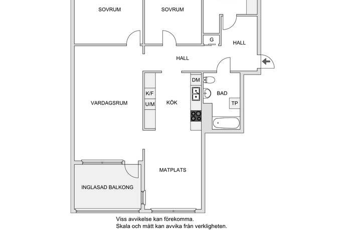 3 rum Lägenhet på Tellusgatan 95 Ödåkra Helsingborgs kommun - bild 17