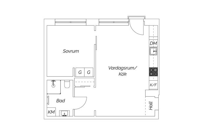 2 rum Lägenhet på Sivs gränd 9B Malmö kommun - bild 17