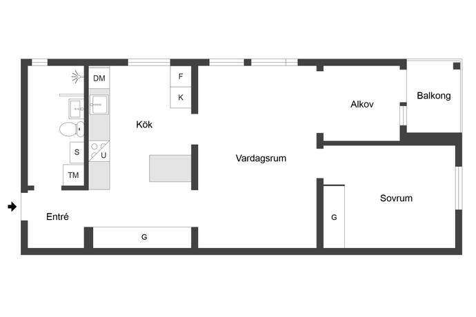 2.5 rum Lägenhet på Garvaregatan 12 Centralt Norrköpings kommun - bild 22