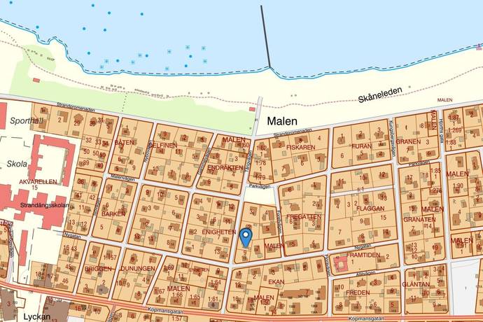 7 rum villa på Tångvägen 13 Malen, Båstads kommun - bild 5
