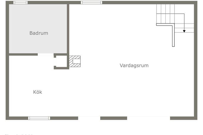 6 rum Villa på Skolgatan 39 Kristianstads kommun - bild 43