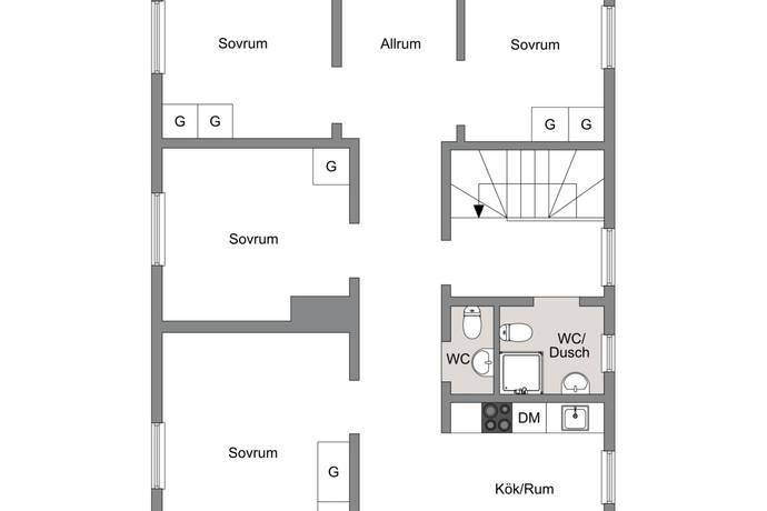 9 rum Villa på Emil Karlssons väg 5 Dvärsätt Krokoms kommun - bild 14