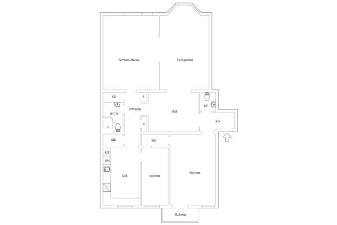 4 rum Lägenhet på Fredriksbergsgatan 8 Slussen Malmö kommun - bild 21